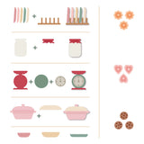 Lovely Layers: Hoosier Cabinet - Baking Add-On - Honey Cuts