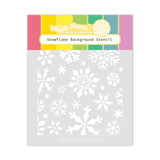 Snowflake Background Stencil