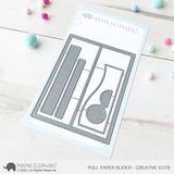 Pull paper slider Creative cuts