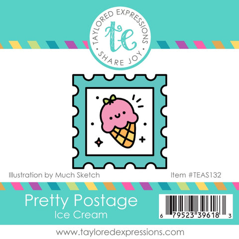 PRETTY POSTAGE ICE CREAM