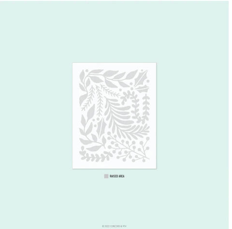 HOLIDAY SPRIGS EMBOSSING FOLDER