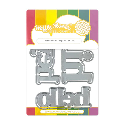 OVERSIZED HEY HI HELLO PRINT
