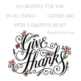 GIVE THANKS