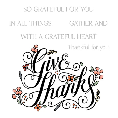 GIVE THANKS