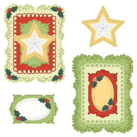 DECORATIVE STAR LAYERING FRAMES