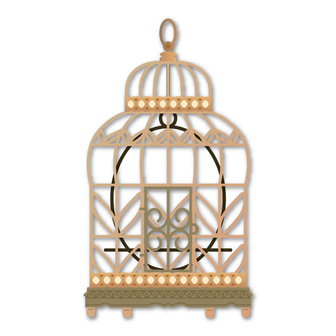 LOVELY LAYERS BIRD CAGE