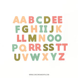 ALL TOGETHER ALPHABET UPPERCASE DIE (F24)