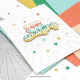 SUNBURST CARD FRONT DIE (A24)