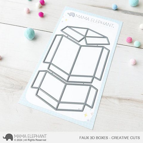 Faux 3D boxes Creative cuts