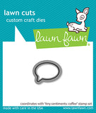 tiny sentiments: coffee lawn cut