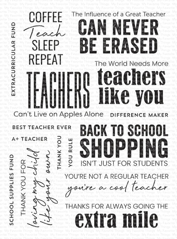 TEACH, SLEEP, REPEAT