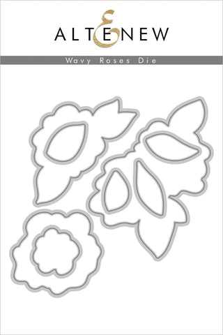 WAVY ROSES DIE SET