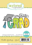 BUBBLE GREETINGS GRAD STAMP