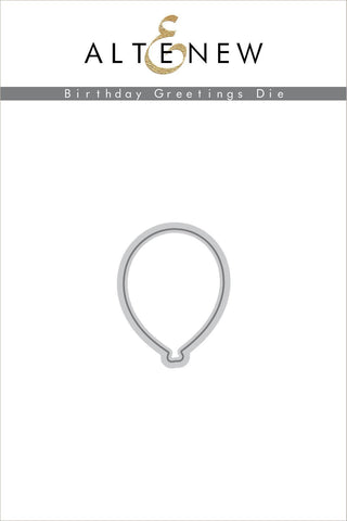 BIRTHDAY GREETINGS DIE SET