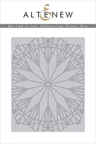 DOTTED LINES DEBOSSING COVER DIE