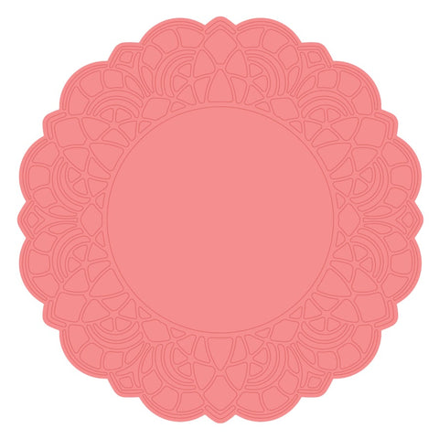 DELICATE DOILY CARD BASE