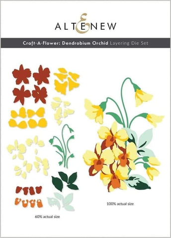 CRAFT A FLOWER DENDROBIUM ORCHID LAYERING