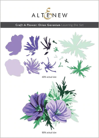 CRAFT A FLOWER ORION GERANIUM