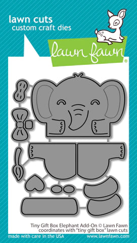 TINY GIFT BOX ELEPHANT ADD ON