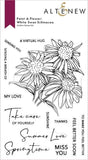 PAINT A FLOWER WHITE SWAN ECHINACEA