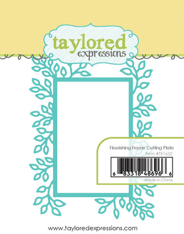 FLOURISHING FRAME CUTTING PLATE