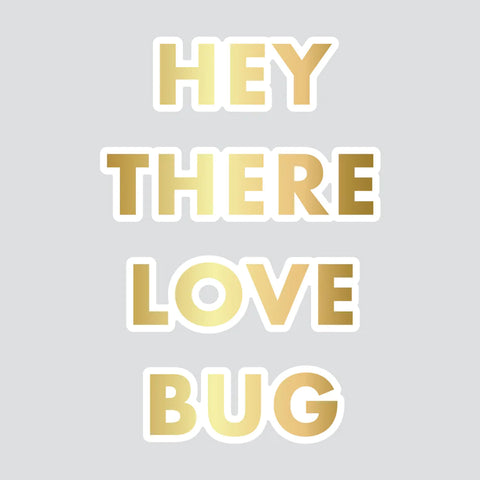 LOVE BUG HOT FOIL PLATE