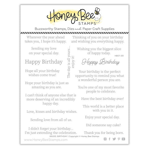 INSIDE: BIRTHDAY SENTIMENTS