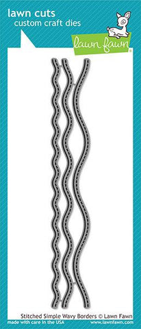 STITCHES SIMPLE WAVY BORDERS