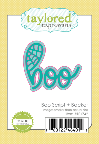 BOO SCRIPT + BACKER