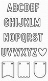 BITTY BANNER ALPHABET