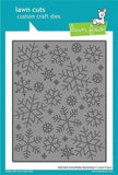 STITCHED SNOWFLAKE BACKDROP