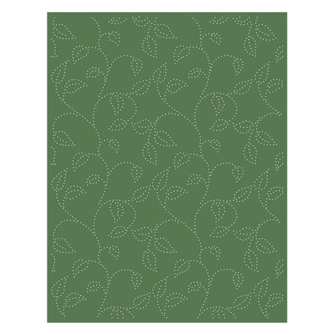 SWIRLING LEAVES PIERCED A2 COVER PLATE