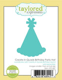 CREATE IN QUATS BIRTHDAY PARTY HAT