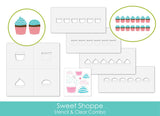 SWEET SHOPPE STENCIL & CLEAR COMBO