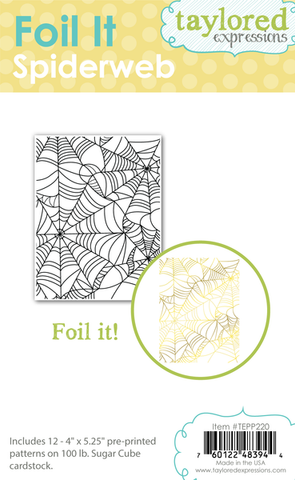 FOIL IT SPIDERWEB