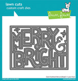 GIANT OUTLINED MERRY & BRIGHT